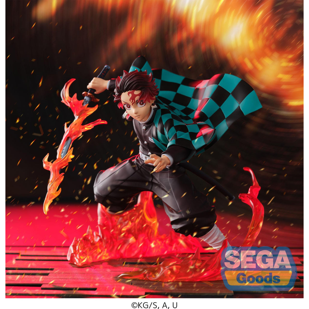 Figurine Tanjiro Kamado FIGURIZMa Transparent World vue 8