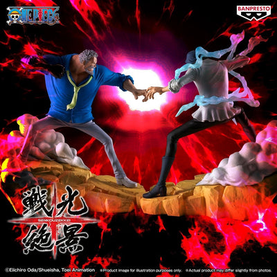 Figurine Banpresto senkozekkei garp Aokiji banpresto
