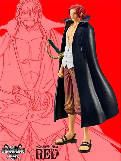 Shanks One Piece film red figurine