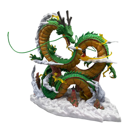 Figurine Dragon Ball - Shenron et Goku Petit  24 cm