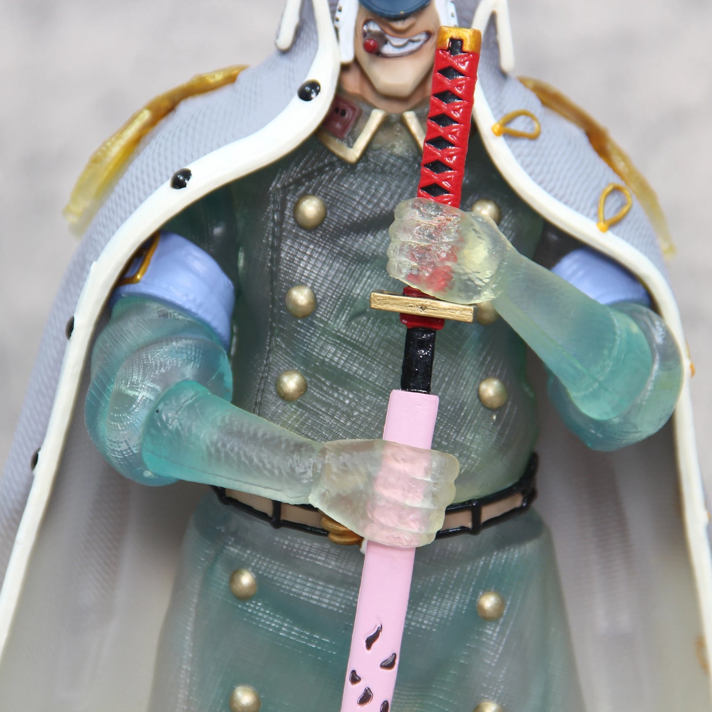 figurine one piece detail shiryu