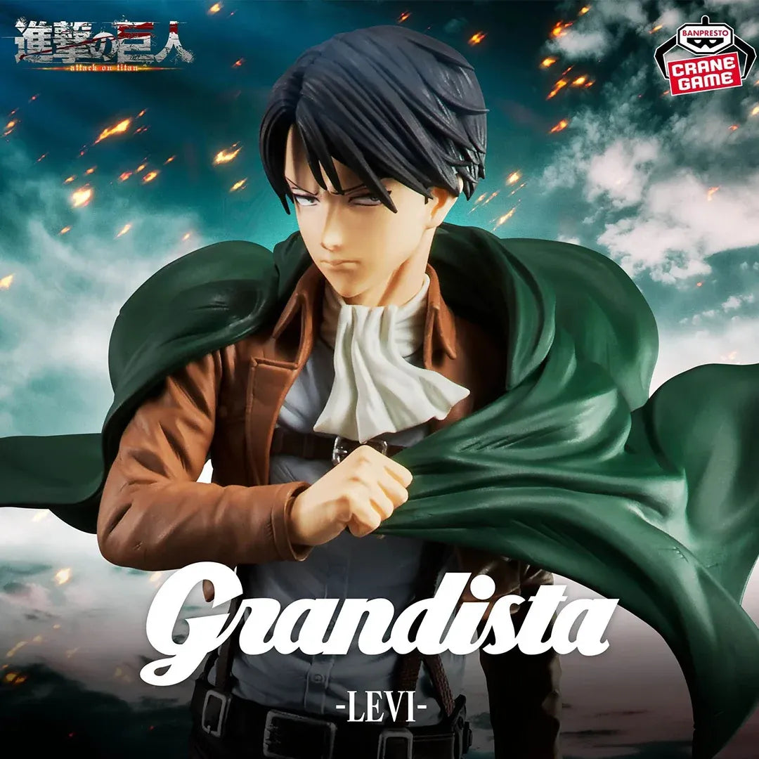 Figurine L'Attaque des Titans - Levi Ackerman Grandista