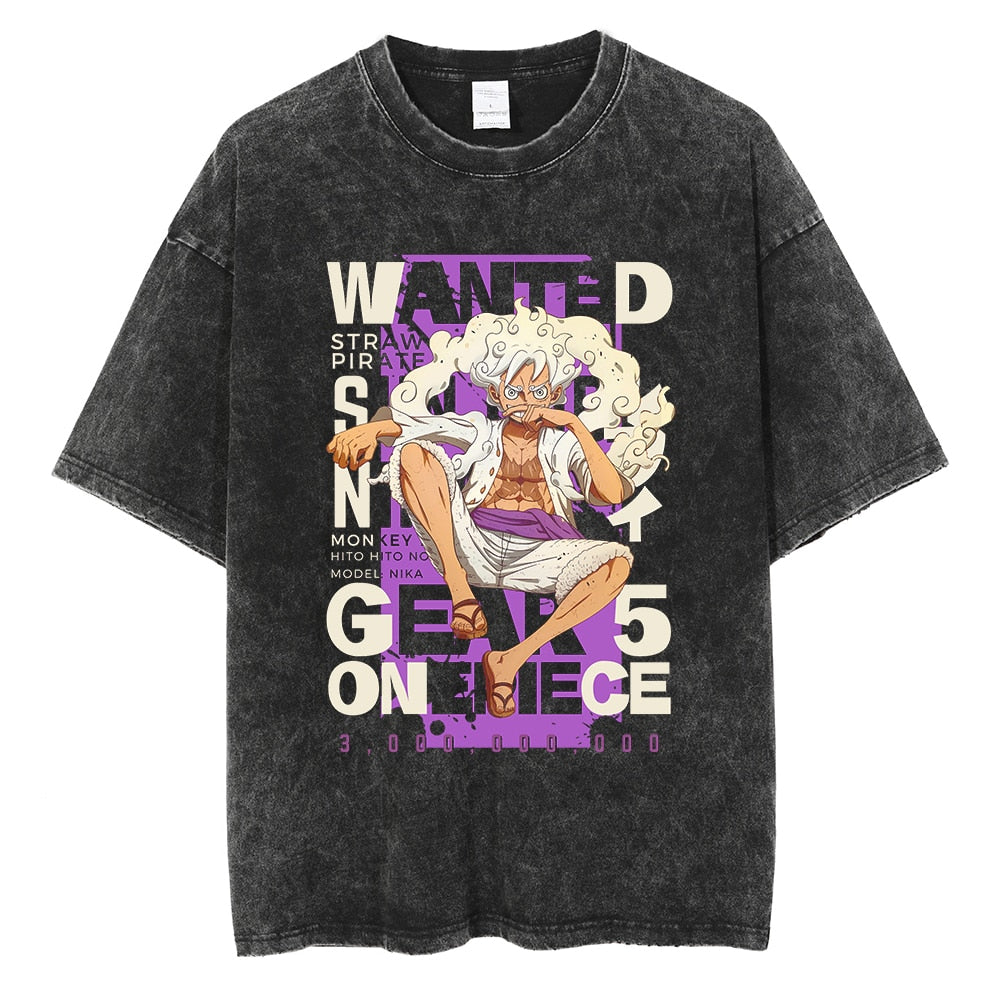 luffy st shirt one piece gear 5