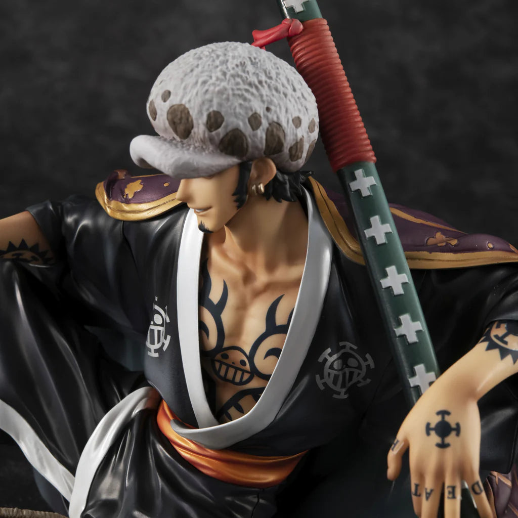 Figurine One Piece - Trafalgar Law P.O.P Megahouse Warriors Alliance