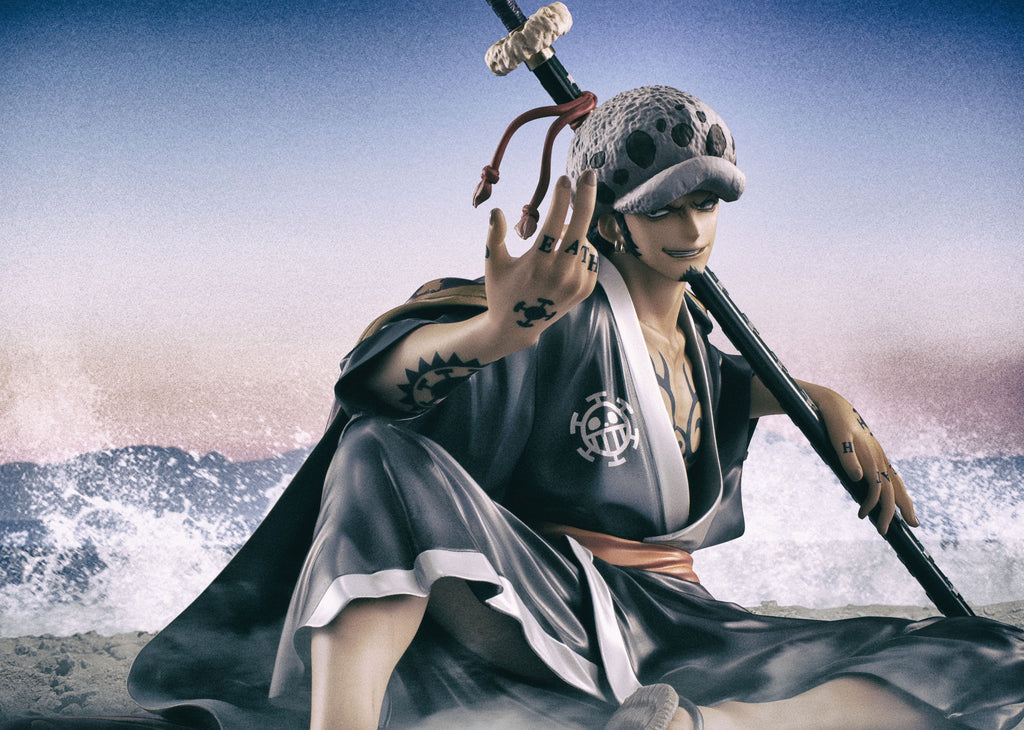 Figurine One Piece - Trafalgar Law P.O.P Megahouse Warriors Alliance