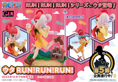 Figurine One Piece - Uta RUN! RUN! RUN! G.E.M Megahouse