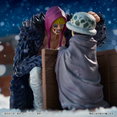 Young Trafalgar Law and corazon figurine