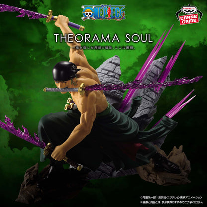 Figurine Roronoa Zoro Theorama Soul One Piece officiel 1