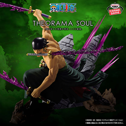 Figurine One Piece - Roronoa Zoro Theorama Soul
