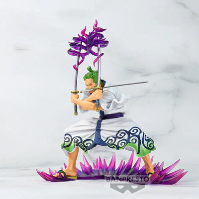 Zoro One Piece figurine wano kuni style
