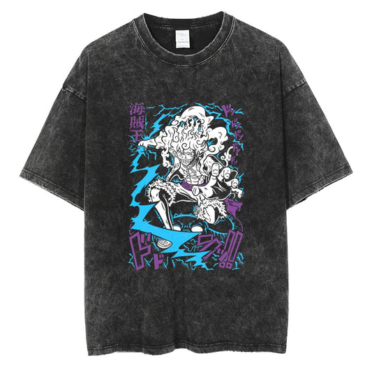 Oversized One Piece T-Shirt - Luffy Gear 5 Joyboy
