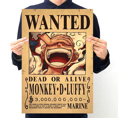 affiche_wanted_gear_5_luffy